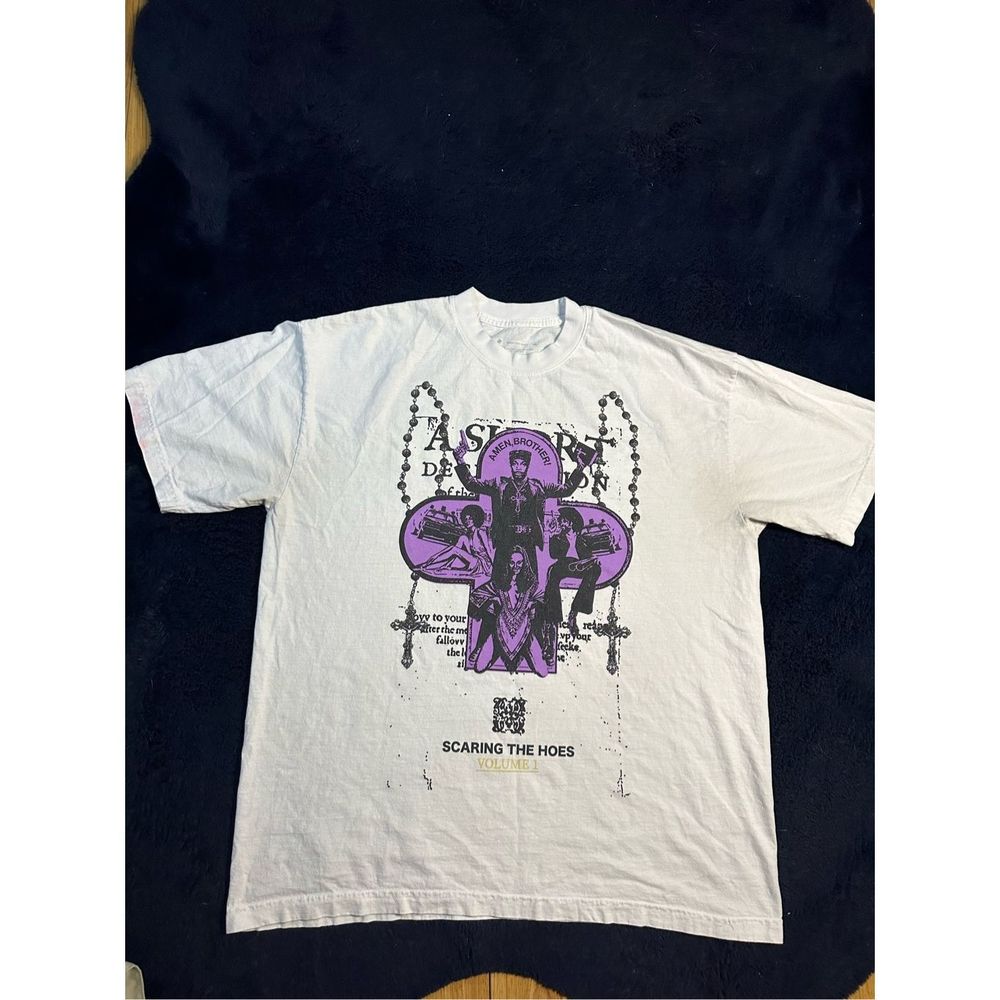 Jpegmafia Danny Brown Amen Brother Scaring The Hoes Hip Hop Rap T Shirt Men’s XL - Picture 1 of 8